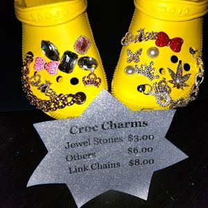 Jeweled Charms for Crocs